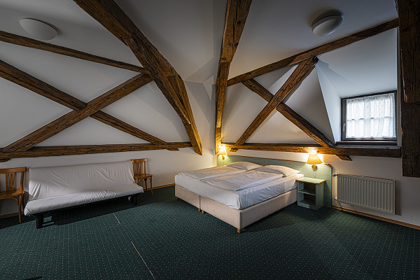 Hotel Adalbert - Pokoje a interiér