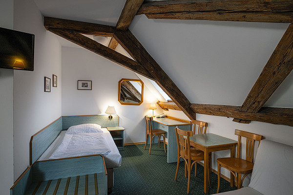 Hotel Adalbert - Pokoje a interiér