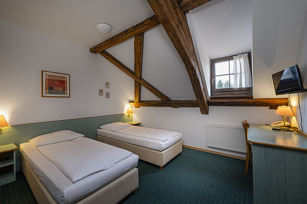 Hotel Adalbert - Pokoje a interiér
