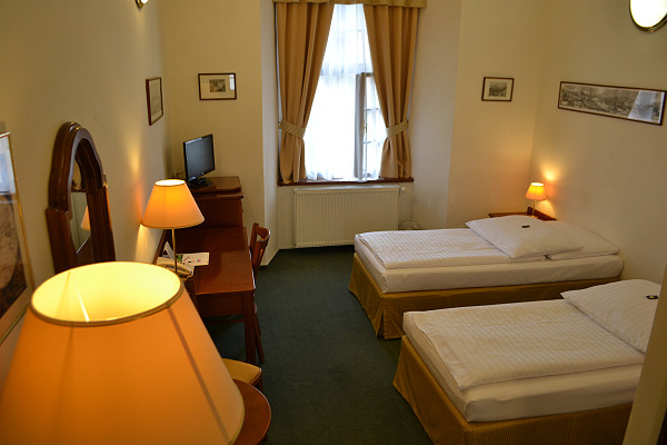 Hotel Adalbert - Pokoje a interiér