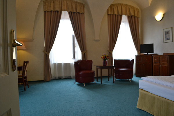 Hotel Adalbert - Pokoje a interiér